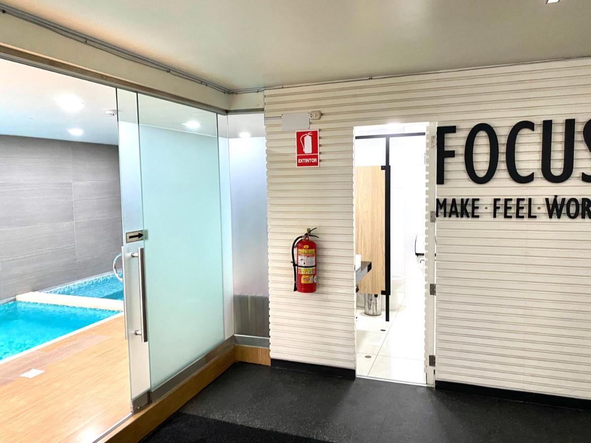 Hermoso Apartamento Con Piscina Miraflores- Canvas Distretto di Distretto di Lima Esterno foto
