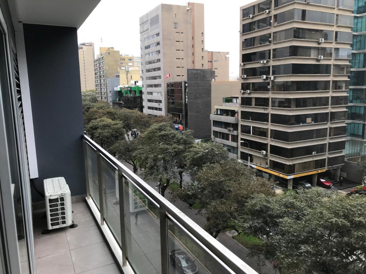 Hermoso Apartamento Con Piscina Miraflores- Canvas Distretto di Distretto di Lima Esterno foto