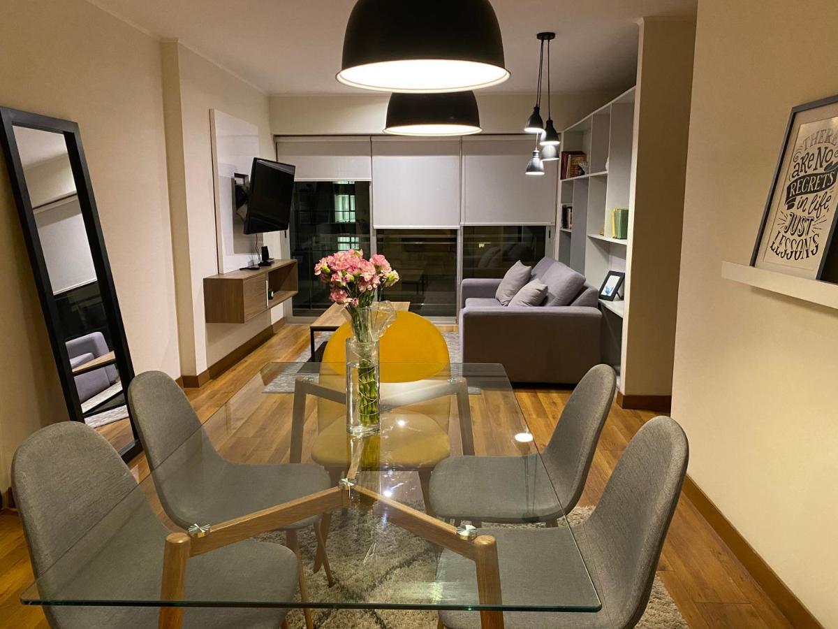 Hermoso Apartamento Con Piscina Miraflores- Canvas Distretto di Distretto di Lima Esterno foto